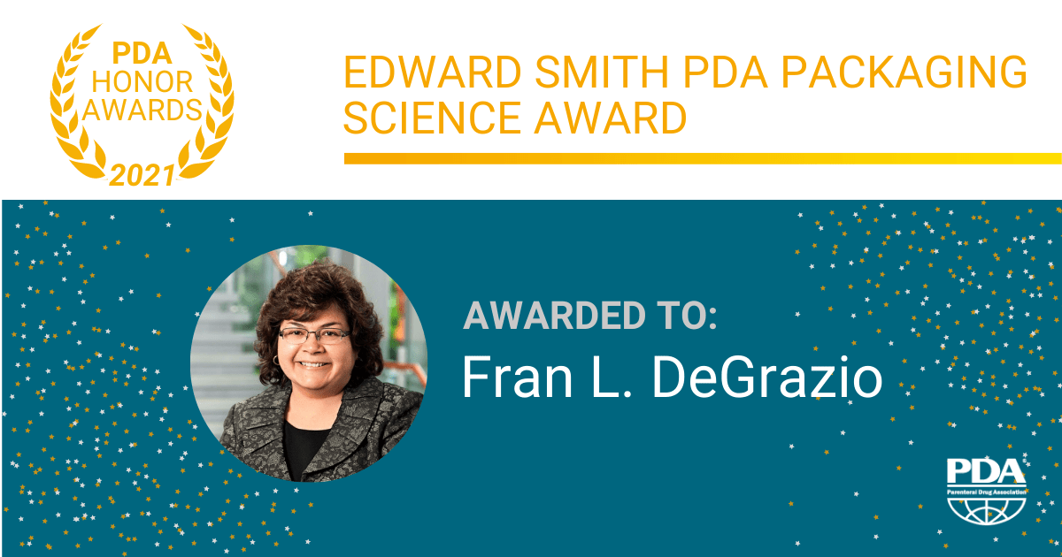 Fran DeGrazio Win's Edward Smith Award